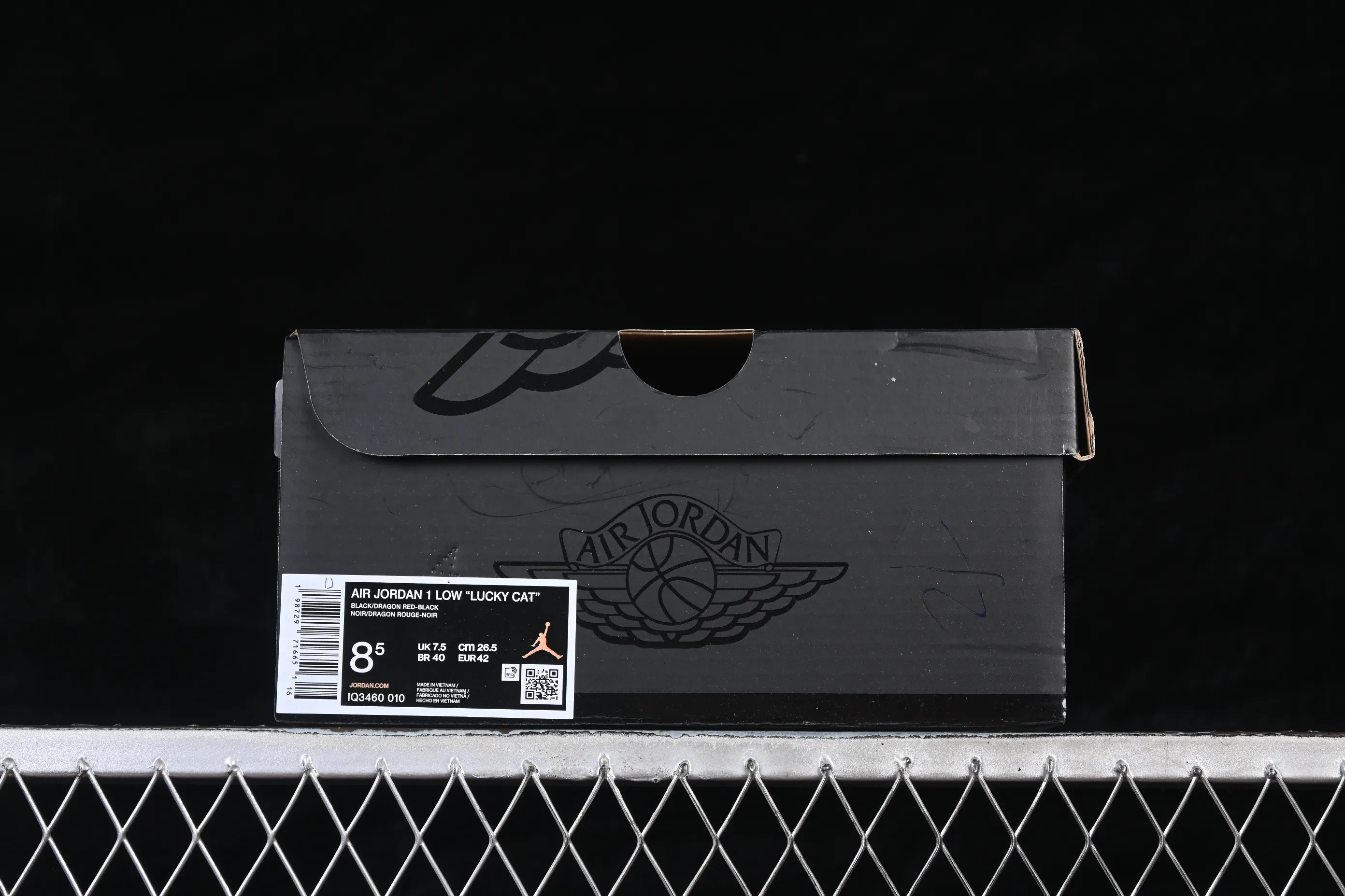 All categories Air Jordan Jordan series basketball shoes Air Jordan 1 Low Air Jordan 1 Low AJ1 Joe 1 black cherry red low-top cultural casual sneakers IQ3460-010
